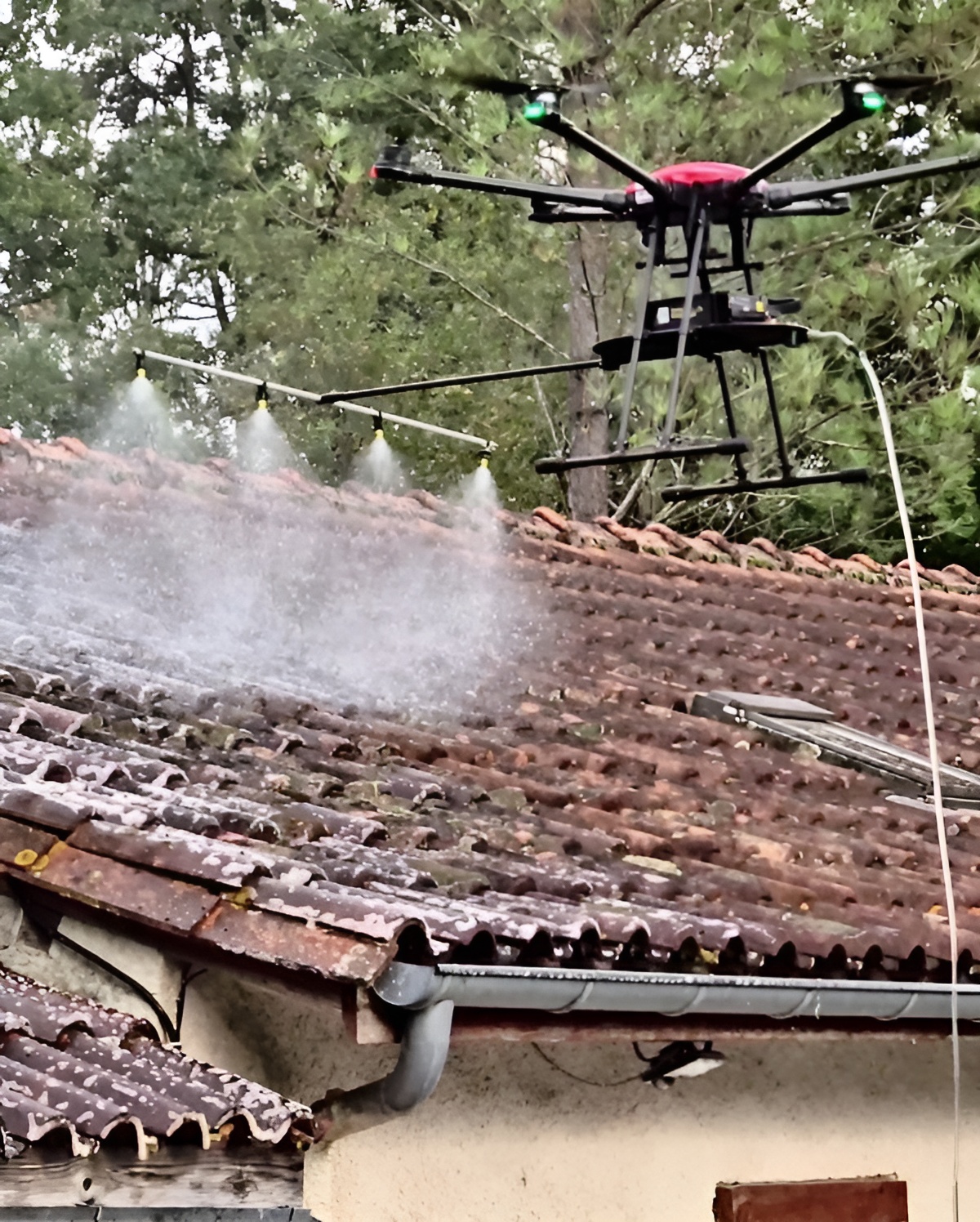 Nettoyage Toiture Drone Dordogne